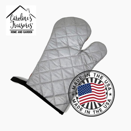 Caroline's Treasures BB7447OVMT Rose Garden, Large, Multicolor Oven mitt