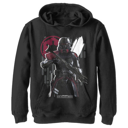 STAR WARS Boys' Hoodies, Black, X-Large