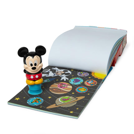 Melissa & Doug Sticker Wow 24-Page Activity Pad and Sticker Stamper, 300 Stickers, Arts and Crafts Fidget Toy Collectible Character � Disney Mickey Mouse