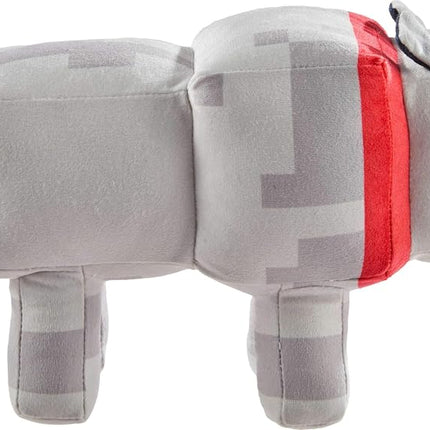 Mattel Minecraft Tamed Wolf 8" Plush Soft Toy Age 3+