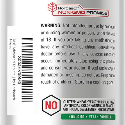 DHT Blocker | 120 Tablets | Non-GMO and Gluten Free Hair Formula Blend with Saw Palmetto, Kudzu, and Fo-Ti | by Horbaach