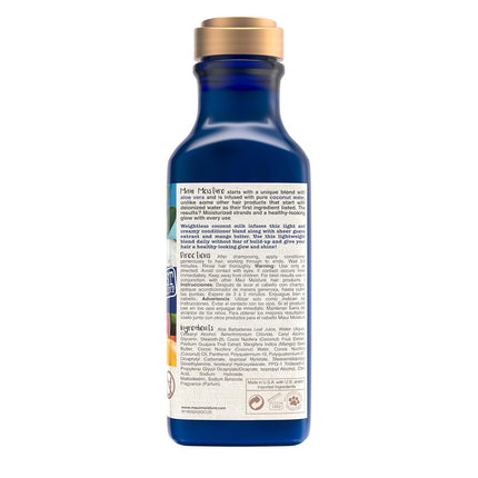Maui Moisture Nourish & Moisture + Hydrating Coconut Milk Conditioner For Dry Hair 385mL