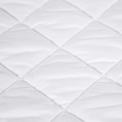 Serta Simply Clean Triple Action Mattress Pad, Waterproof Mattress Pad, Ultra Soft and Stain-Resistant Mattress Pad, Machine Washable, Queen, White