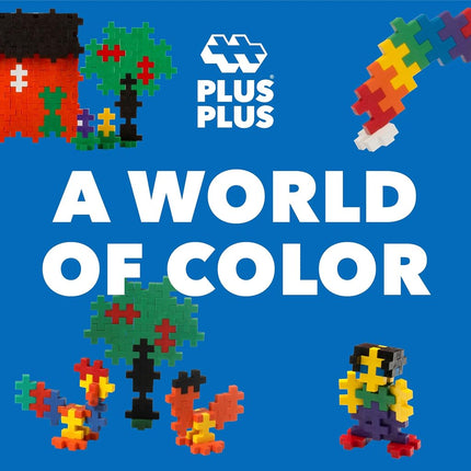 Plus-Plus 9603210 Ingenious Construction Toy, Open Play Big Basic Mix, Building Blocks Set, 100 Pieces