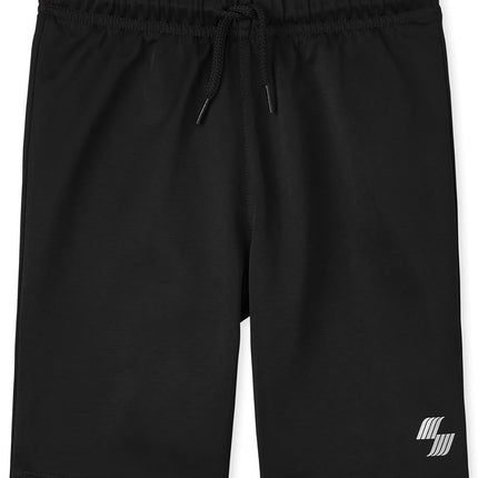 Shorts de basketball pour garçons The Children's Place, noir/Cupids Arrow/Tidal - paquet de 3, TTRG