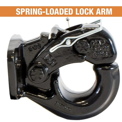 Buyers Products 10040 15 Ton Pintle Hook W/Mounting Kit, MGTW 30,000 Lbs, 6,000 Lbs MVL Pintle Hitch