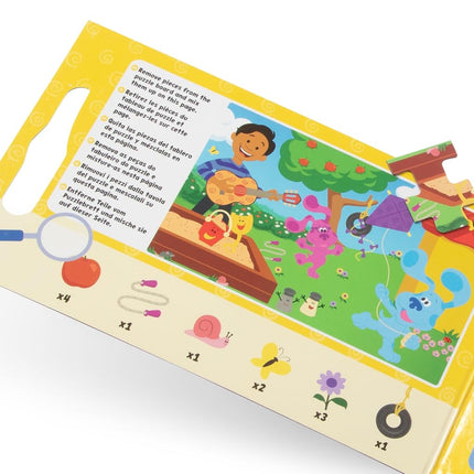Melissa & Doug Blue's Clues & You! Take-Along Magnetic Jigsaw Puzzles, Multicolor, 33005