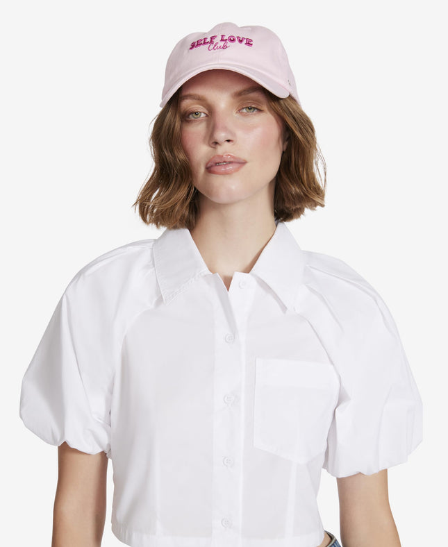 Steve Madden Women's Possesion Baseball Cap, Pink, One Size