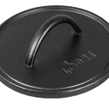 Lodge L8RFIP Presse de cuisson en fonte pré-assaisonnée 8 pouces, noire