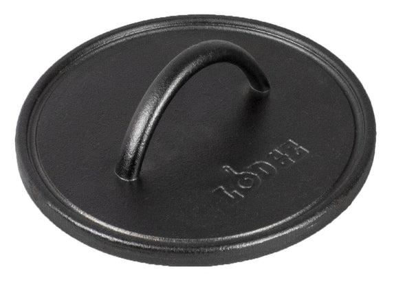 Lodge L8RFIP 8 Inch Seasoned Cast Iron Grill Press