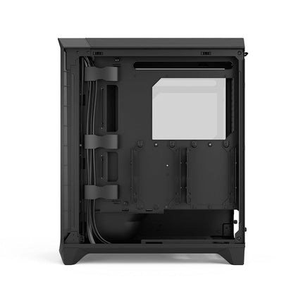 Fractal Design Meshify 3 RGB Black Tempered Glass Light Tint - High Airflow PC Gaming Case - Mesh Front Panel - Three ARGB Momentum 14 Gen 2 Fans Included - E-ATX/ATX/mATX Support