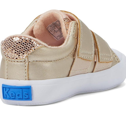 Keds Girl's Courtney Hl (Toddler/Little Kid) Sneaker, Rose Gold, 10 Little Kid