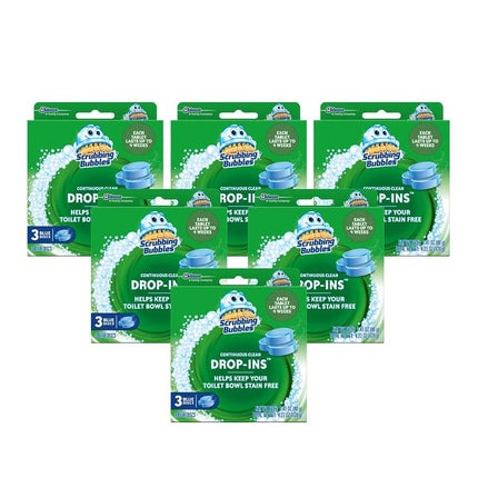 Scrubbing Bubbles Toilet Cleaner Drop Ins, 3 Count, 4.2 Ounce