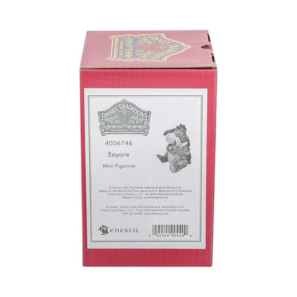 Enesco Disney Traditions by Jim Shore Winnie The Pooh Eeyore Holding Butterfly Miniature Figurine, 3.25 Inch, Multicolor