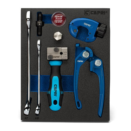 Capri Tools 3/16 in. Double Flaring Tool Kit for B