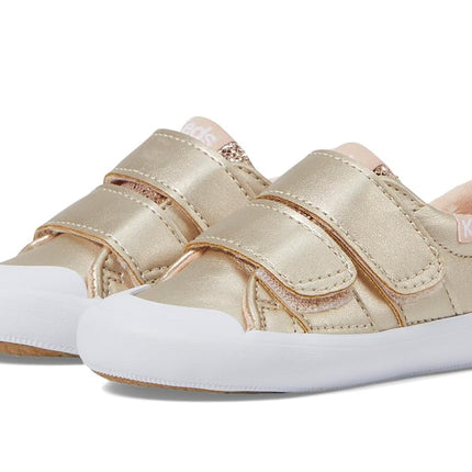Keds Girl's Courtney Hl (Toddler/Little Kid) Sneaker, Rose Gold, 10 Little Kid
