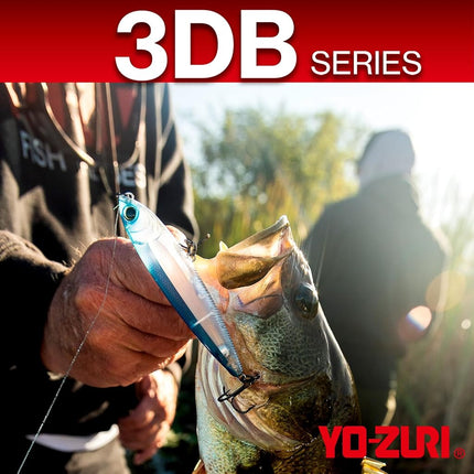 Yo-Zuri 3DB Popper Floating Lure, Prism Gold Black, 3-Inch