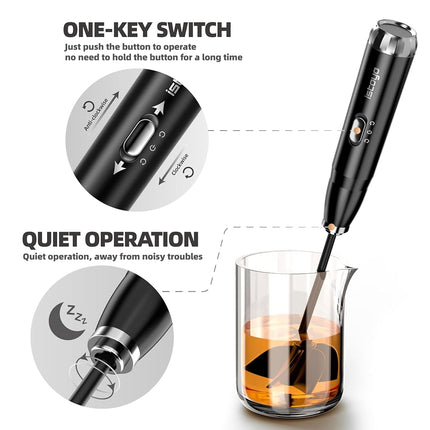 ISTOYO Resin Mixer, Handheld Battery Epoxy Stirrer with Minimizing Bubbles