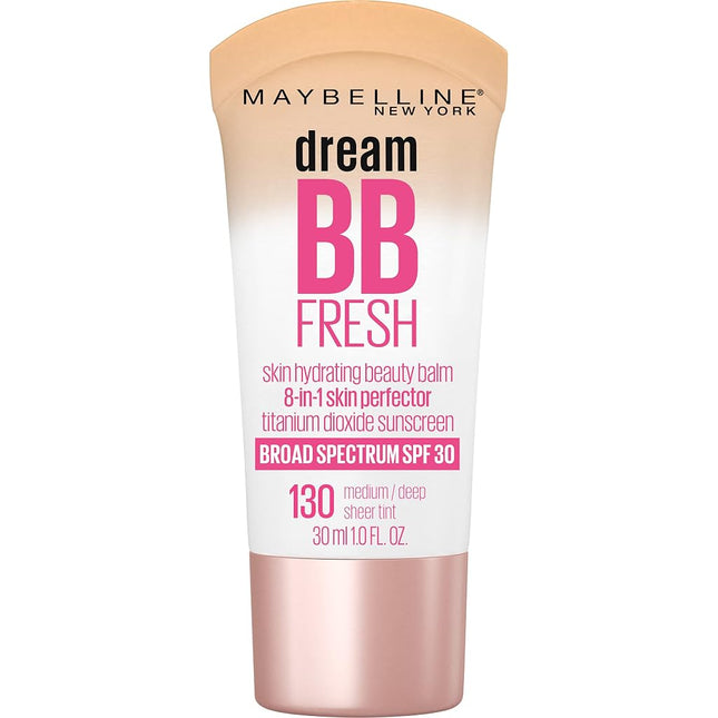 Maybelline New York Dream Fresh BB Cream, Medium/Deep, 1 Fluid Ounce (Packaging may vary)