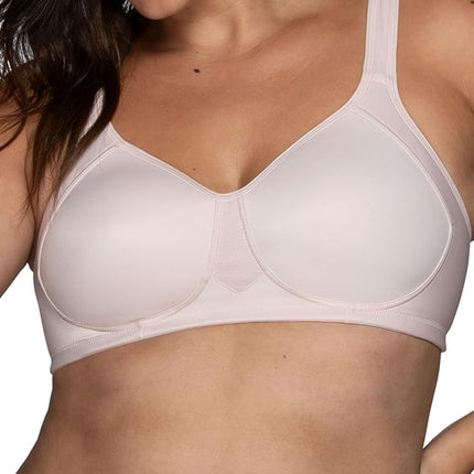 Sujetador sin aros de figura completa deportivo para mujer Vanity Fair 71500, cuarzo transparente, 38DD
