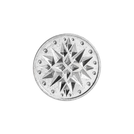 Sellos para galletas Nordic Ware Starry Night, 3 pulgadas redondos, plateado