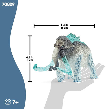 Schleich Eldrador - Frost Mammoth Toy Figurine - Kids Ages 7+ | 70829