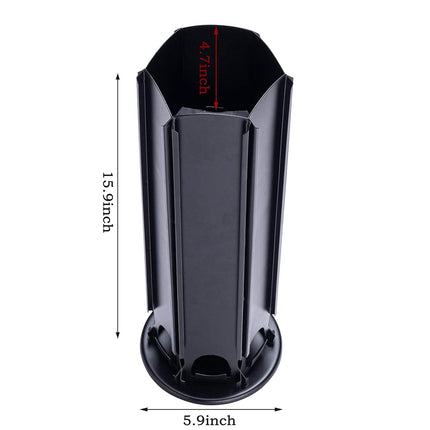 FlagShip Pod Holder for Nespresso Capsule Holder Vertuoline Stand for 50+ Nespresso Vertuo Pod Storage Carousel Small Coffee Pod Organizer, Black Metal