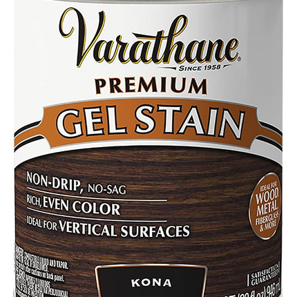 Varathane 358174 Premium Gel Stain, Quart