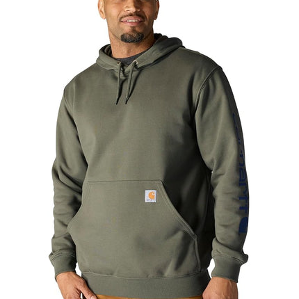 Carhartt Men's Iconic K288 Logo Sweatshirt, Dusty 