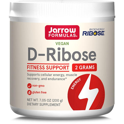 Jarrow Formulas Ribose, Supports: Muscle Recovery,