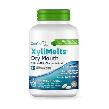 Oracoat XyliMelts for Dry Mouth Night Time or Day 