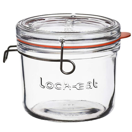 Luigi Bormioli Lock-Eat 17 oz XL Glass Food Jar, 1