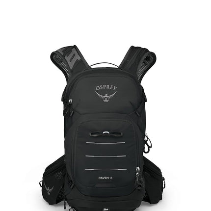 Osprey Raven 14L Women's Mountain Biking Backpack with Hydraulics Reservoir, Black, Black, One Size, Mountain Biking Backpack With Hydraulics Reservoir