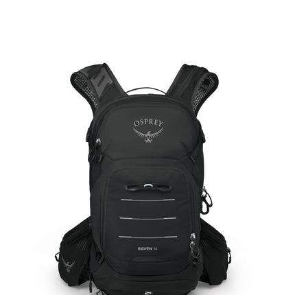 Osprey Raven 14L Women's Mountain Biking Backpack with Hydraulics Reservoir, Black, Black, One Size, Mountain Biking Backpack With Hydraulics Reservoir