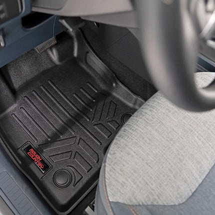 Rough Country Floor Mats for 2022 Ford Maverick | 2.0L Ecoboost - M-51102