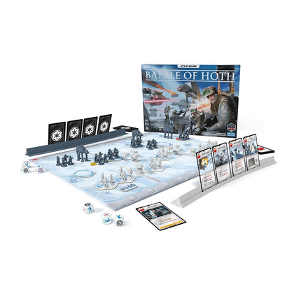 Asmodee | Days of Wonder | Star Wars Battle of Hoth | Board Game with Campaign Mode | 2-4 Players, Ages 8+
