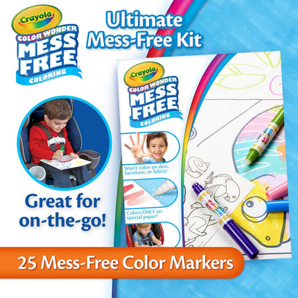 Crayola Color Wonder Kit sin Enredos, Regalo para Niños, 3, 4, 5, 6