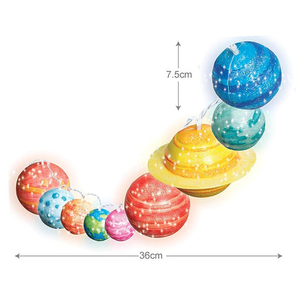STEAM Powered Kids - Solar System String Lights