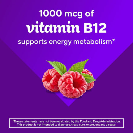 Vitafusion Vitamin B-12 1000 mcg Gummy Supplement, 140ct