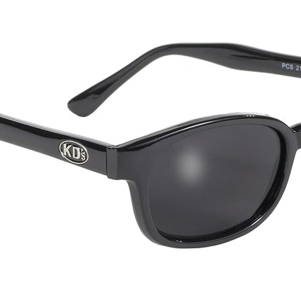 Original KD's Biker Sunglasses with Dark Grey Lenses