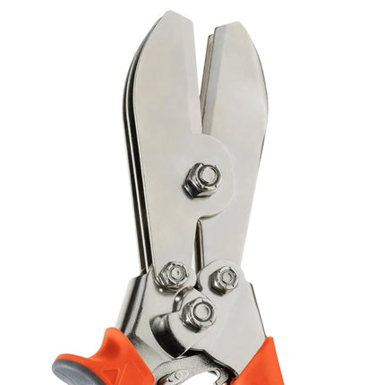 Klein Tools 86520 5 Blade Crimper for Ductwork, Pipe and Sheet Metal Crimps 24 Gauge Steel, 28 Gauge Stainless