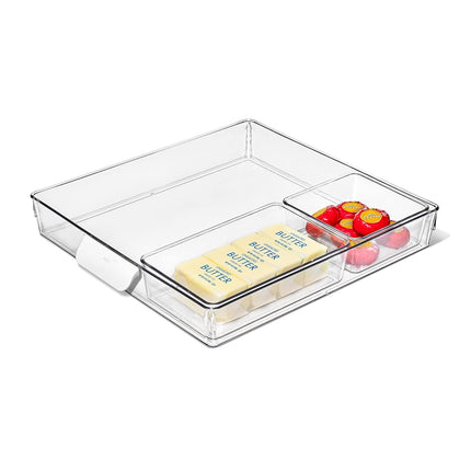 OXO Good Grips 3-Piece Fridge Storage Organization Set, 13 Inch