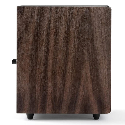 Victrola Premiere S1 Subwoofer autoamplificado, Woofer de 6,5" de disparo frontal, Radiador pasivo de 6,5" y Amplificador integrado de 70W, Subwoofer inalámbrico con Bluetooth 5.0, Funciona con la barra de sonido tocadiscos Premiere V1