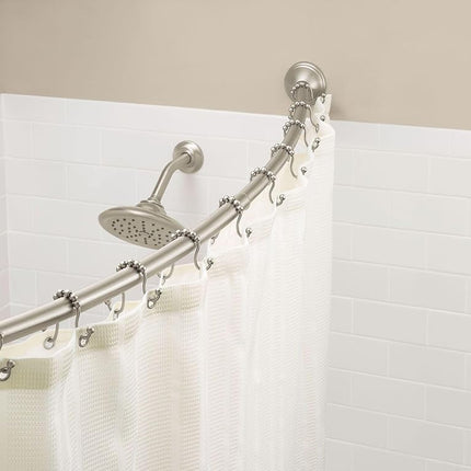 Moen SR2201BN Shower Curtain Ring, Brushed Nickel, Pack of 12