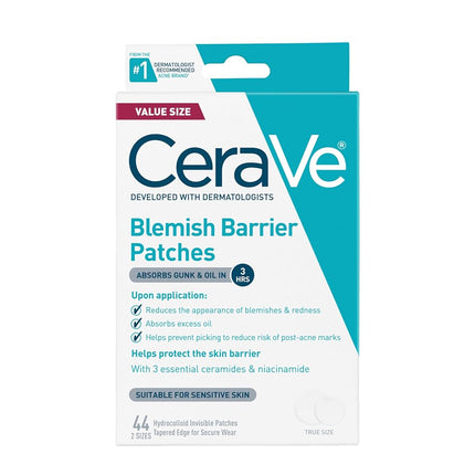 CeraVe Hydrocolloid Blemish Patches, Oil Absorbing