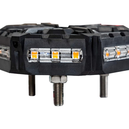 Buyers Products SL575ALP SAE J845 Class 2 LED Micro Beacon, Rated IP67, Permanent Mount, Light For Dump Trucks, Service Body Trucks, Strobe Lights for Vehicles
