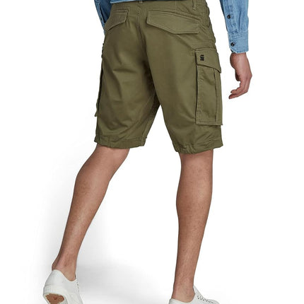 G-STAR Men's Rovic Zip Relaxed Shorts, Green (sage D08566-5126-724), 34