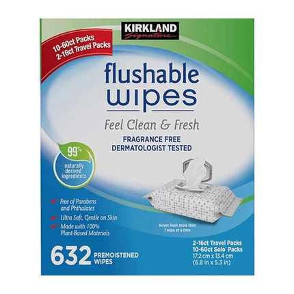 Kirkland Signature Moist Flushable Enhanced Cleans