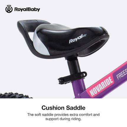 Royalbaby Novaride Kids Bike Toddlers 12 Inch Wheel Bicycle Beginners Boys Girls Ages 3-4 Years, Kickstand, Pink