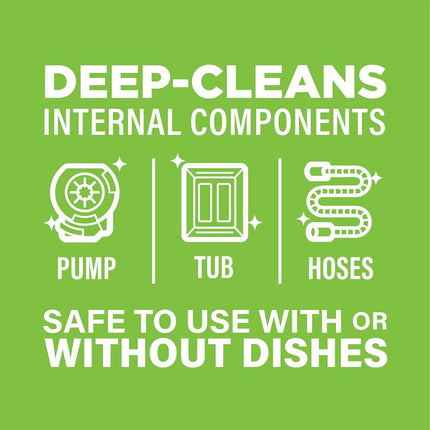 Affresh Dishwasher Cleaner, Helps Remove Limescale and Odor-Causing Residue, 6 Tablets